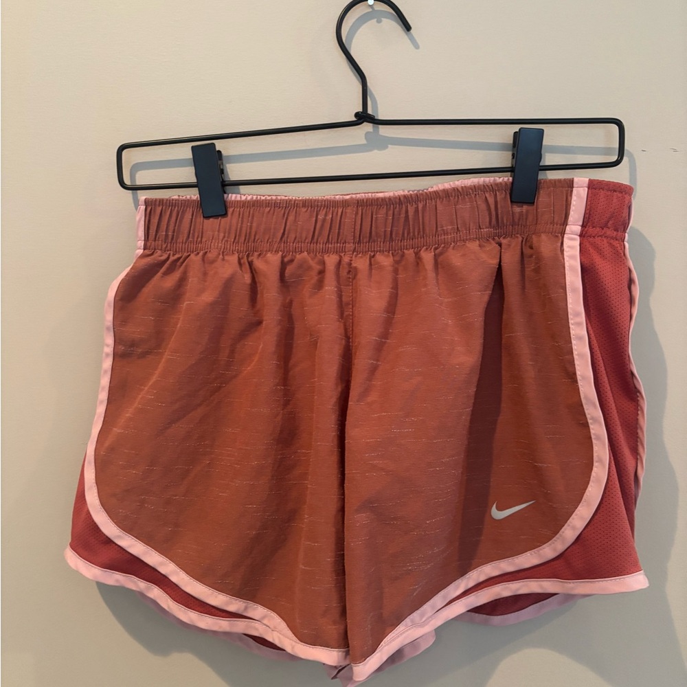 Nike Pink Athletic Shorts with Dri-FIT Technology